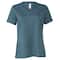 BELLA+CANVAS® Women's Relaxed V-Neck Heather T-Shirt